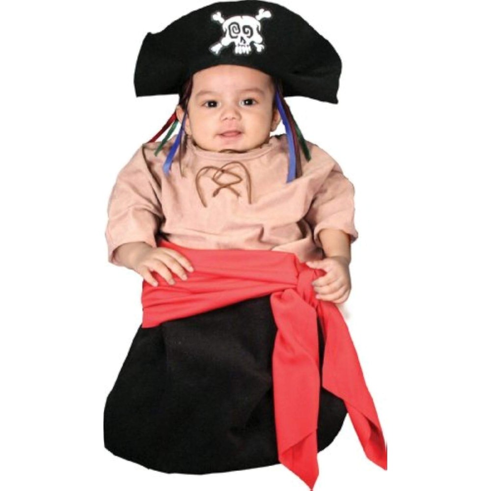 Halloween Cinema Secrets Pirate Bunting Costume 0-6 mo NEW NIP Captain Baby Boys